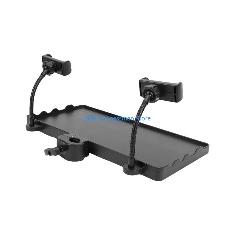 Desk Setup Streaming - Baki Pengatur Meja ABS untuk Pipa