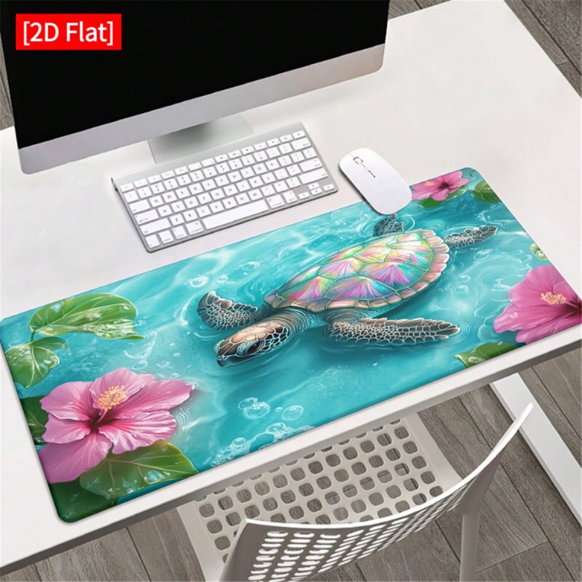 Desk Setup Gaming Pc - [2D Flat]1pc Alas Meja Gaming Motif