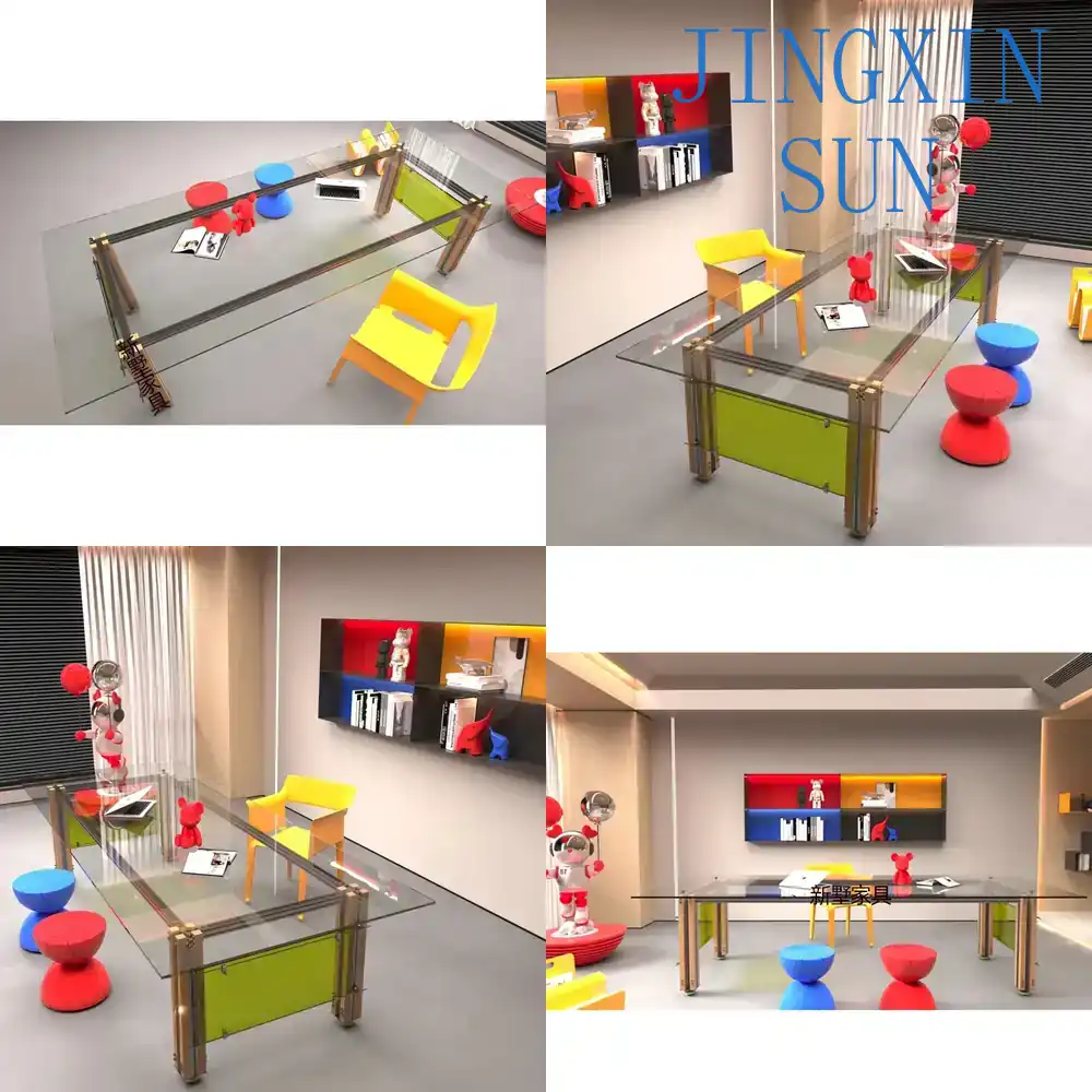 Desk Setup Workspace - Sistem Kantor Minimalis untuk Rangka Profil