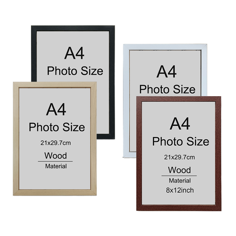 Desk Setup Photo - 1/2/3 buah bingkai gambar kayu bingkai
