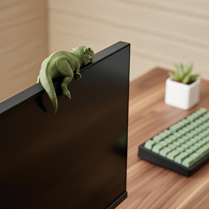Ornamen Monitor Tyrannosaurus  - Desk Setup Gifts ulasan dan harga