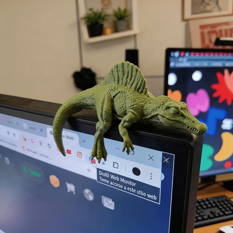 Ornamen Monitor Tyrannosaurus  - Desk Setup Gifts ulasan dan harga