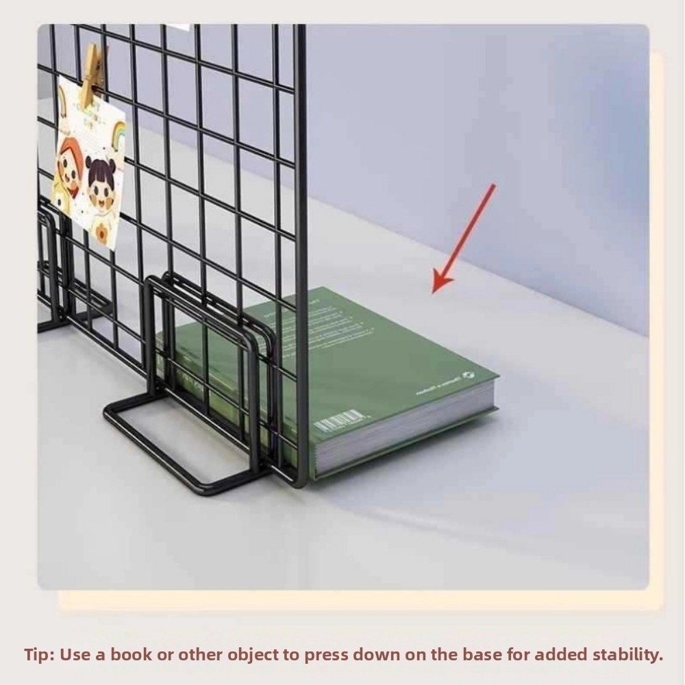 Rak Display Grid Modern dengan - Desk Setup Photo ulasan dan harga