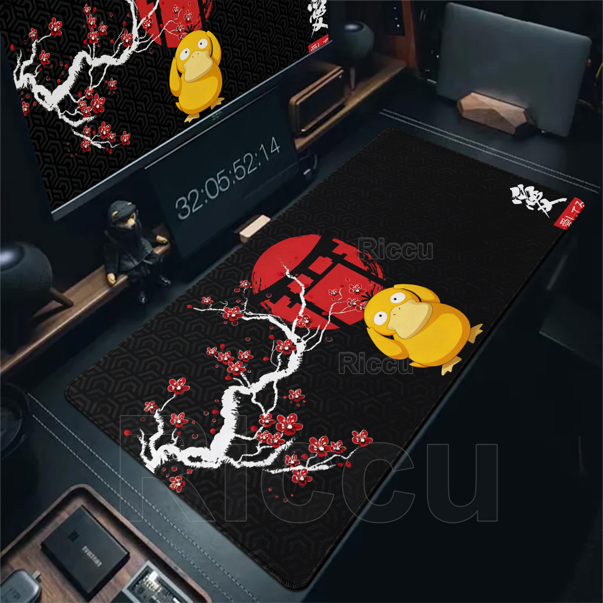 Alas Mouse Kartun Pokémon Anti - Desk Setup Gaming Pc ulasan dan harga