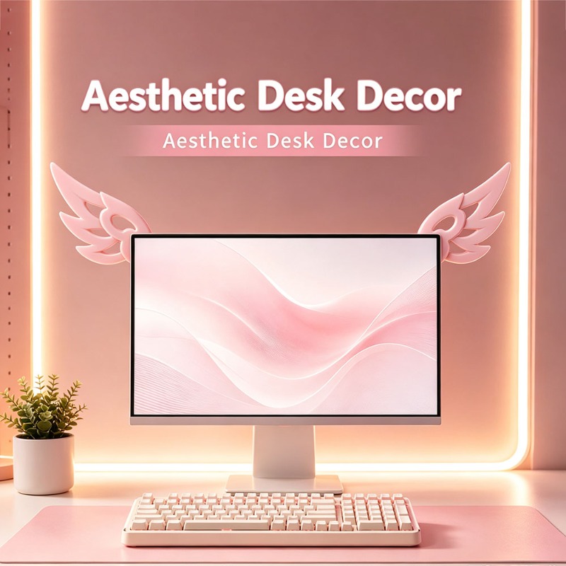 Dekorasi Sayap 3D Kawaii untuk - Desk Setup Gifts ulasan dan harga