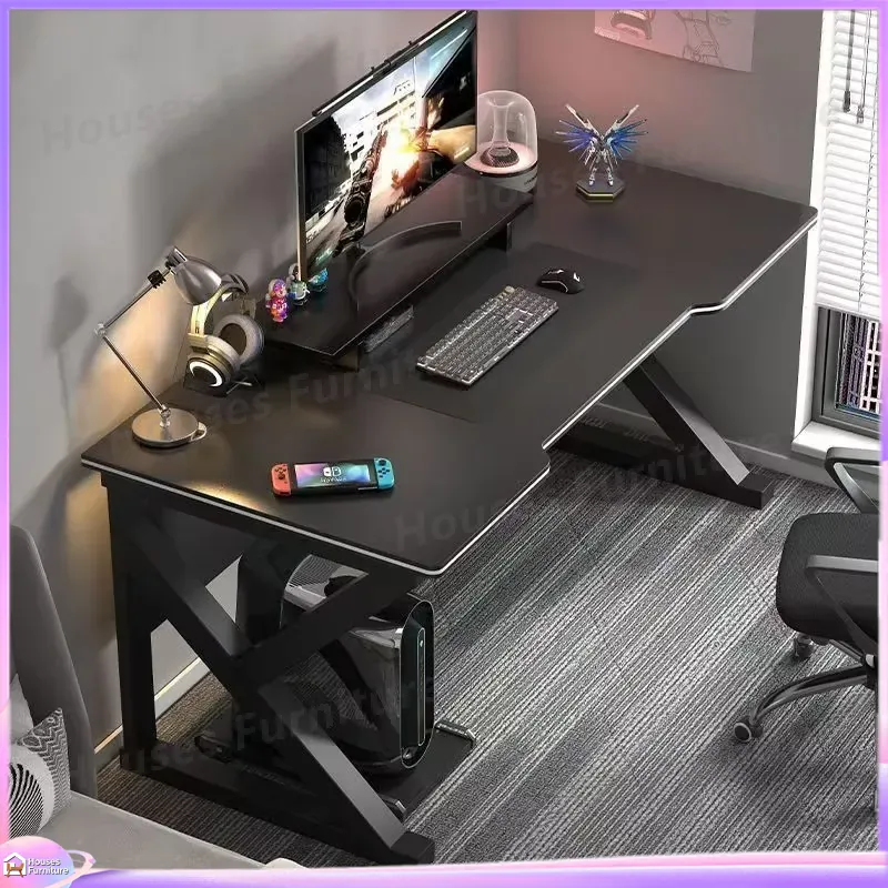 Meja Gaming Cafe Metal Hitam M - Desk Setup Gaming Pc ulasan dan harga
