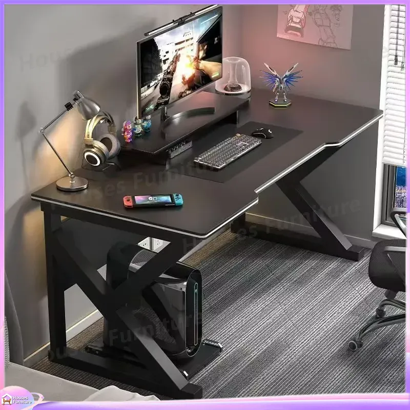 Meja Gaming Cafe Metal Hitam M - Desk Setup Gaming Pc ulasan dan harga