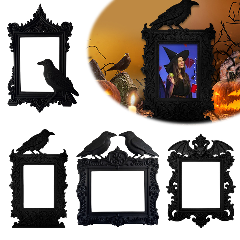 Dekorasi Halloween Bingkai Fot - Desk Setup Photo ulasan dan harga