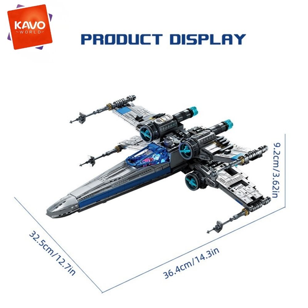 KAVOWORLD 1271pcs Set Blok Ban - Desk Setup Enthusiast ulasan dan harga