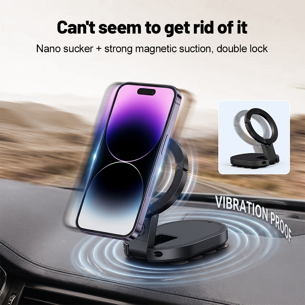 360 °   Penyangga Ponsel Magne - Desk Setup Organization ulasan dan harga