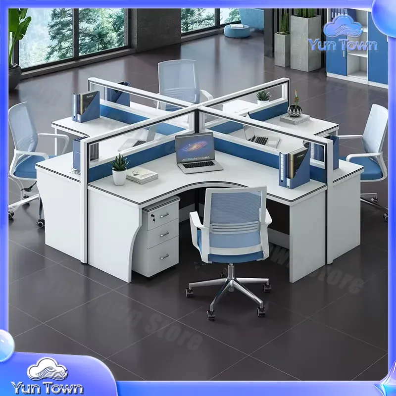 Meja Kantor Modular Terbuka Mo - Desk Setup Workspace ulasan dan harga