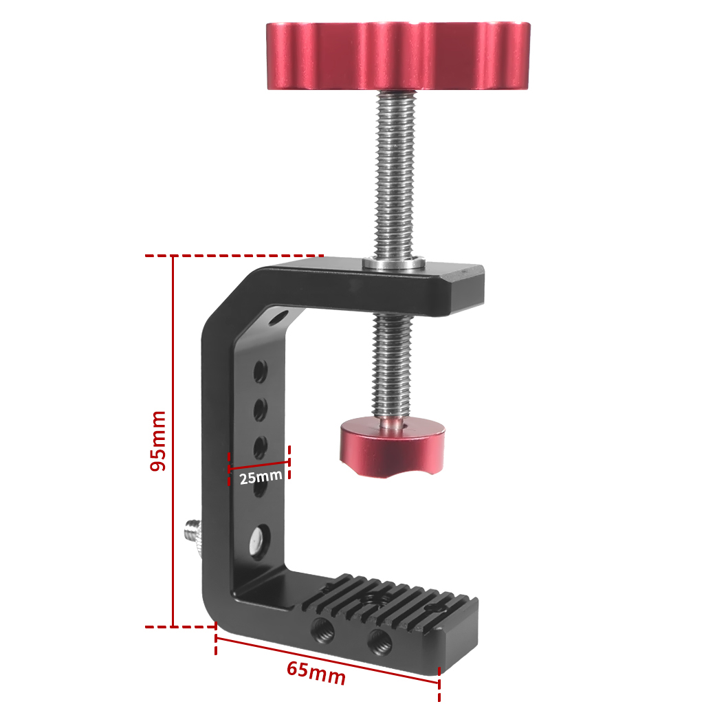 Penjepit Meja Tipe C Heavy Dut - Desk Setup Photo ulasan dan harga