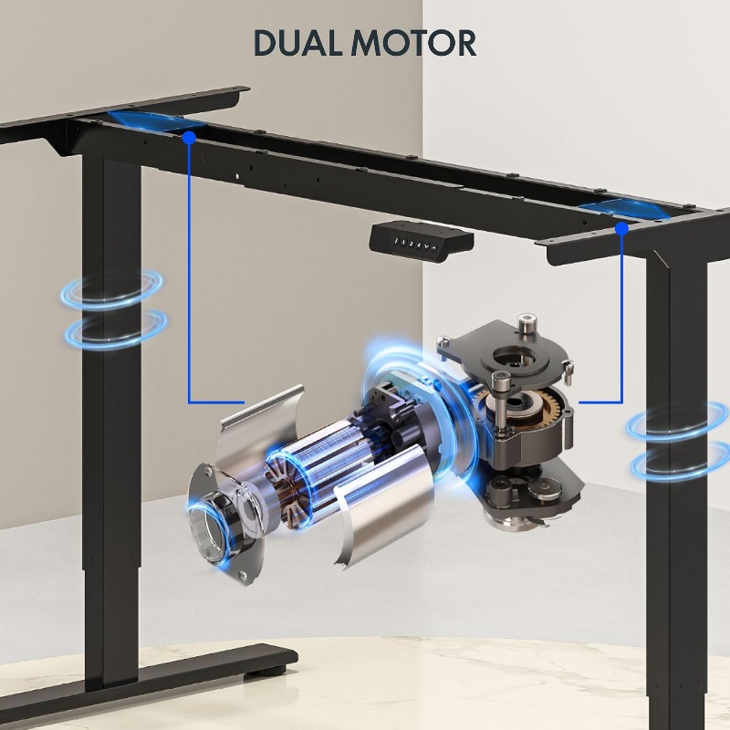 Meja Kerja Elektrik FLEXISPOT, - Desk Setup Workspace ulasan dan harga
