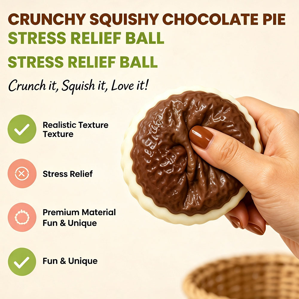 Blok Bola Pie Cokelat Renyah B - Desk Setup Gifts ulasan dan harga