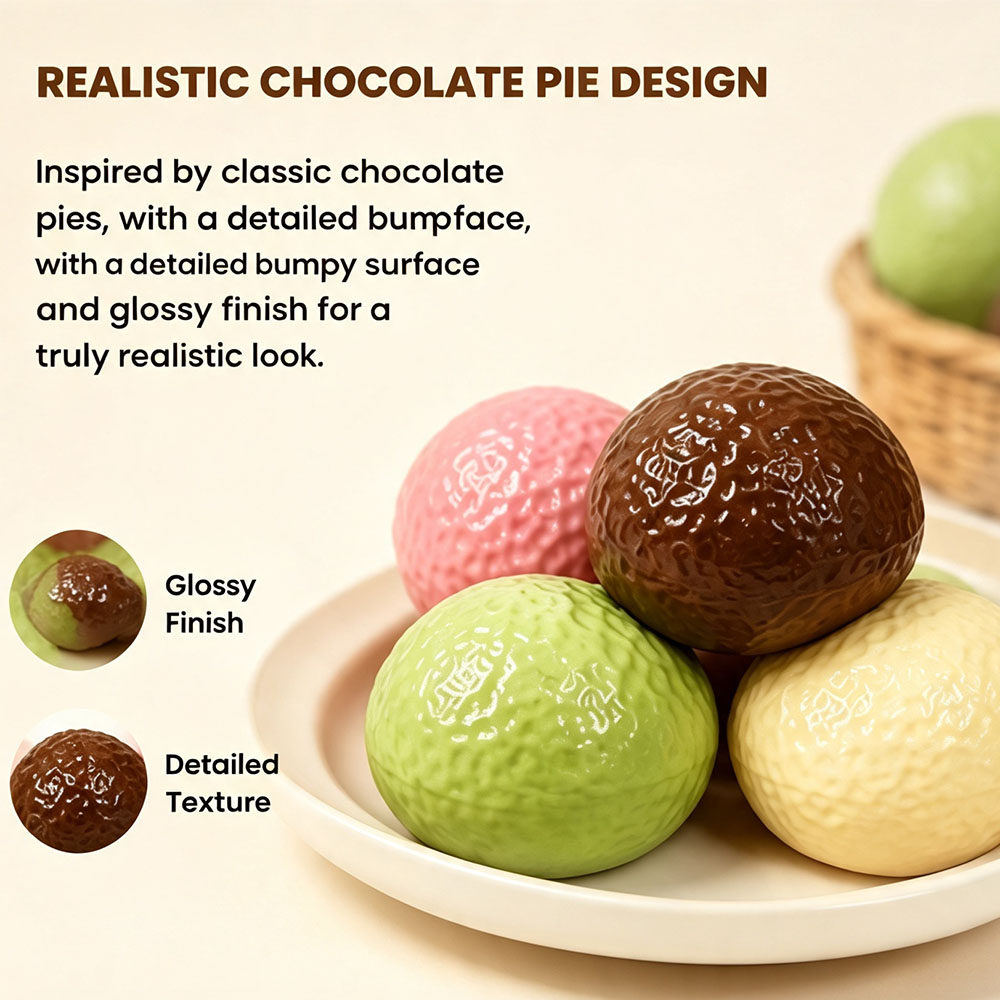 Blok Bola Pie Cokelat Renyah B - Desk Setup Gifts ulasan dan harga