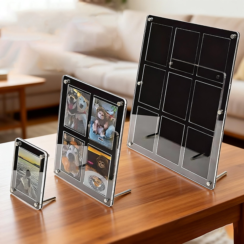 Tempat Display Foto Akrilik Tr - Desk Setup Photo ulasan dan harga