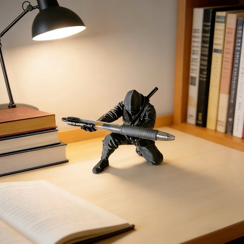 Tempat Pensil Ninja Cetakan 3D - Desk Setup Gifts ulasan dan harga