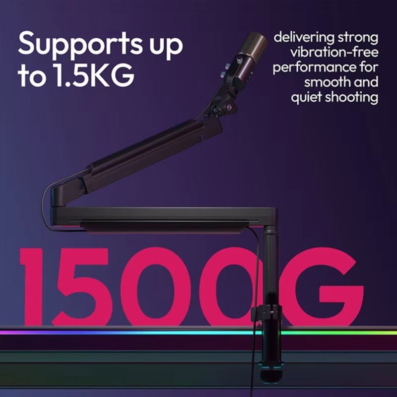 Super Sale ZJ05 Lengan Mikrofo - Desk Setup Streaming ulasan dan harga