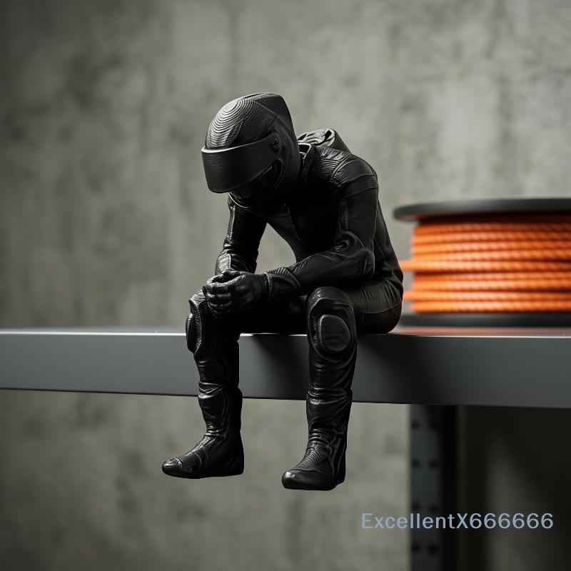 Figurin Mini Bergaya Balap Kre - Desk Setup Gifts ulasan dan harga