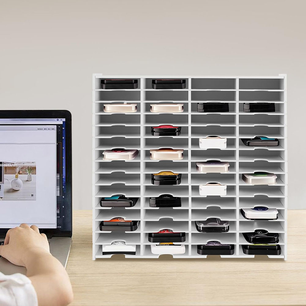Rak Alat Lukis Berlian 60 Slot - Desk Setup Organization ulasan dan harga