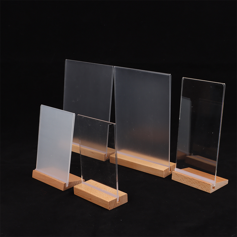 Pemegang tanda bingkai akrilik - Desk Setup Photo ulasan dan harga