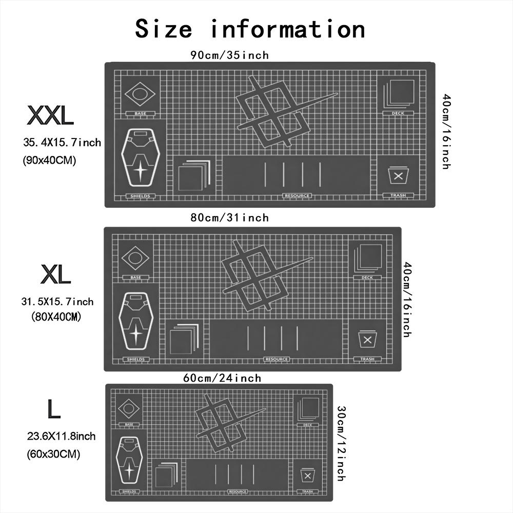 Alas Mouse Besar Berpola Grid, - Desk Setup Workspace ulasan dan harga